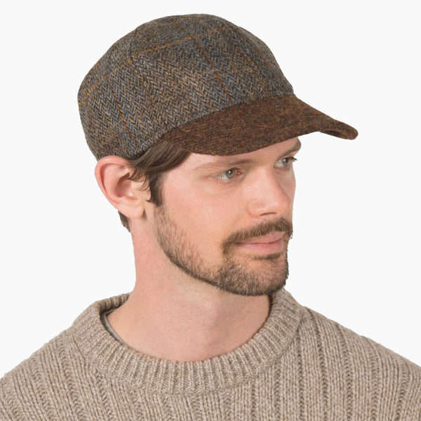 Harris Tweed® Ball Cap Wool Hat Made in Canada Warm Hat US - Main Image