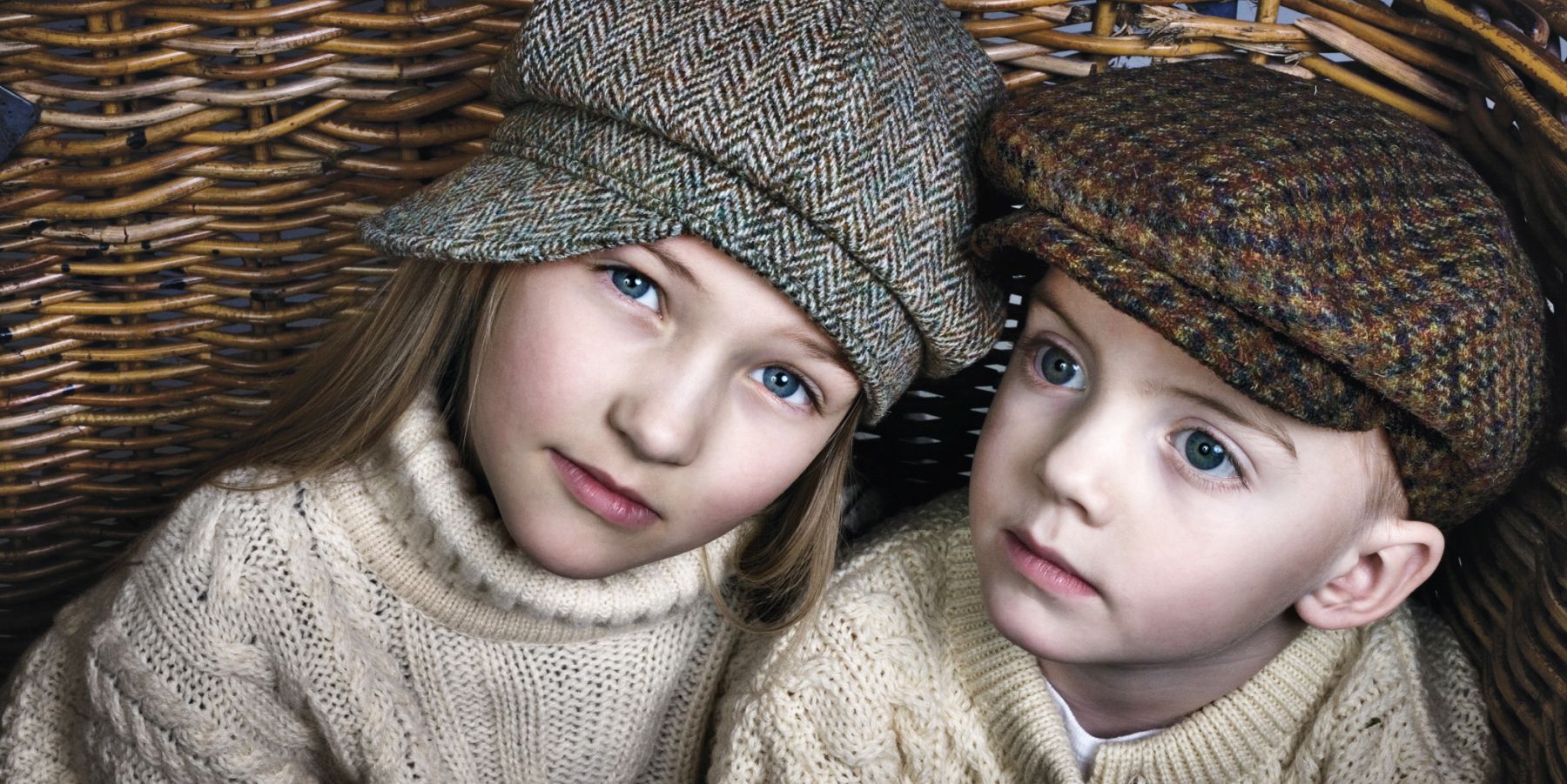 Harris Tweed Luxury Hats for Kids-Made in Canada