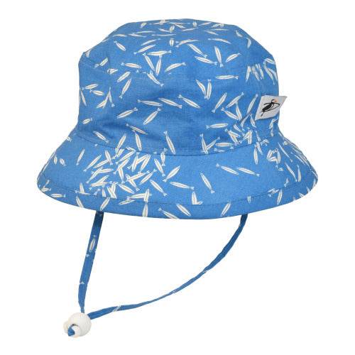 Organic Cotton Print UPF50+ Sun Protection Child Camp Hat