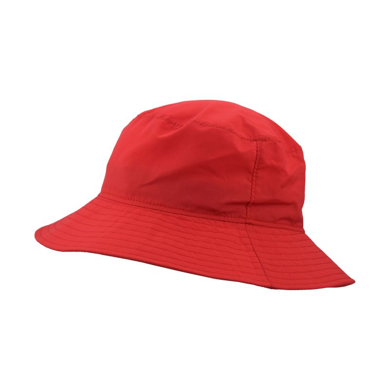 Puffin Gear UPF50 Sun Protection Solar Nylon Crusher Hat-Made in Canada-Red