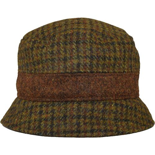 Scottish tweed bucket hat on sale