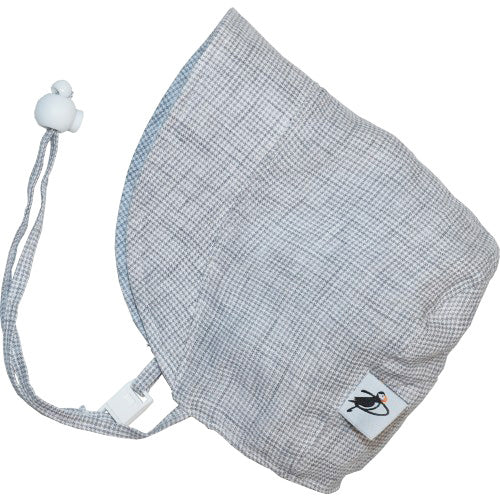 Baby Toddler Sun Bonnet | Linen | UPF50+ | Made in Canada - The