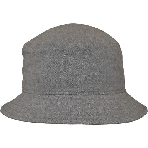 Puffin Gear Linen Canvas Fall Bucket Hat-Made in Canada-Grey