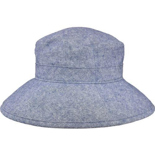 Puffin Gear Linen Canvas UPF50 Sun Protection Garden Hat-Navy