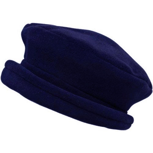 Puffin Gear Polartec Classic 200 Series Fleece Rolled Brim Ladies Winter Hat-Made in Canada-Navy