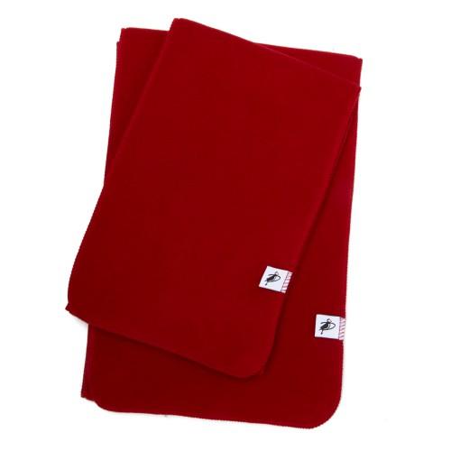 Puffin Gear Polartec Classic 200 Series Fleece Scarf-Made in Canada-Red