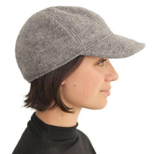 Puffin Gear Tilburg Wool Ball Cap-Made in Canada-Frost Grey