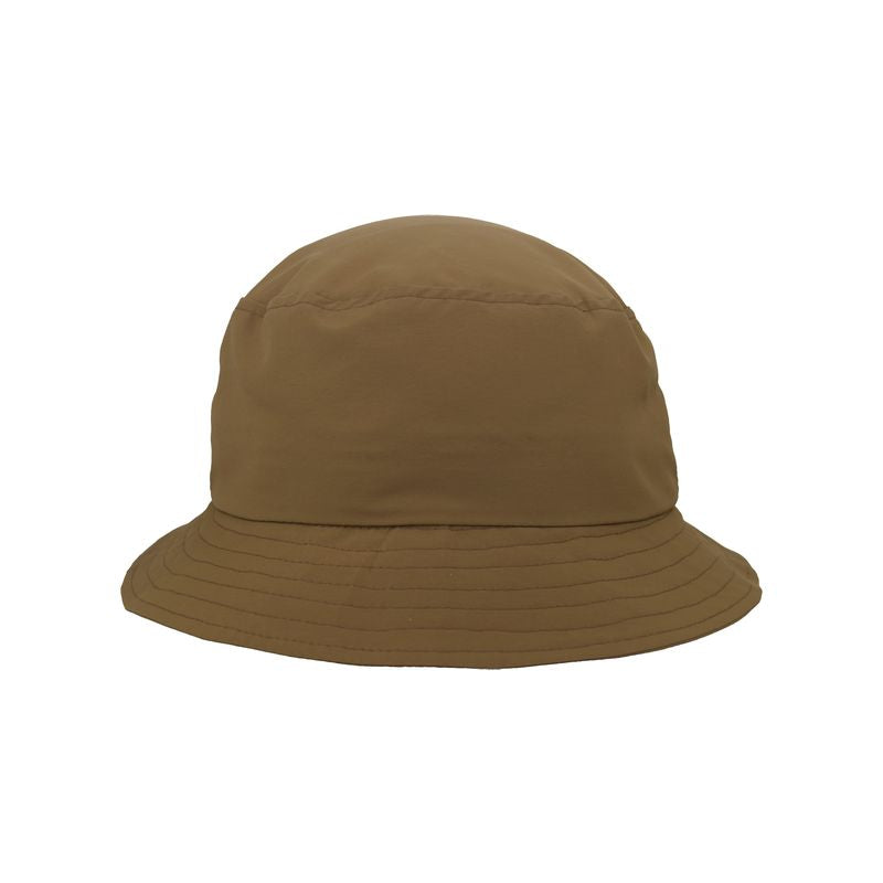 solar nylon bucket hat in rich coyote brown perfect for canoe trips-upf50 sun protection-made in canada by puffin gear