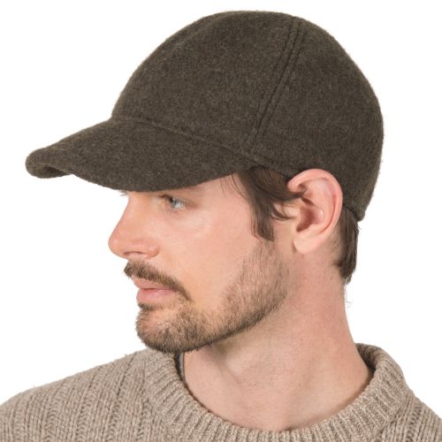 Puffin Gear Tilburg Wool Ball Cap-Made in Canada-Forest