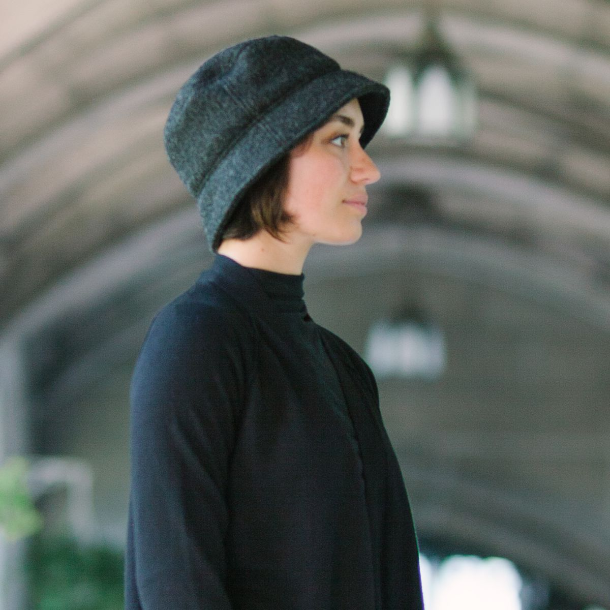 Boiled Wool Crusher Hat Ear Flap Made in Canada Bucket Hat The Orange Room