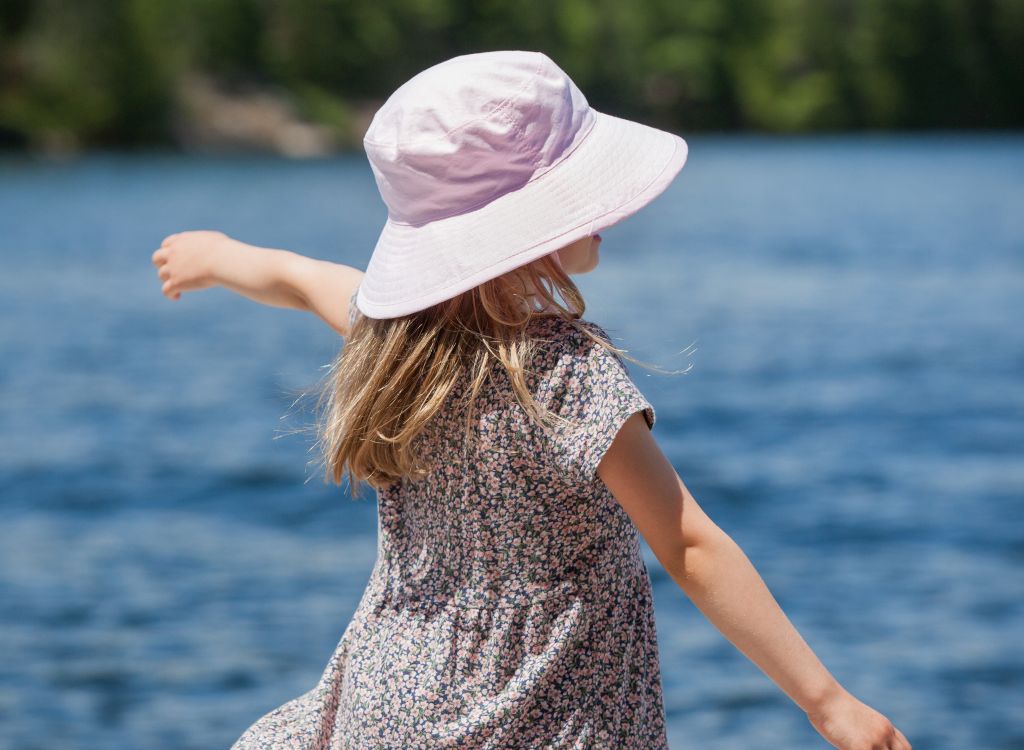 Oxford Cotton Infant Toddler Kid s UPF50 Sun Hats Made in Canada The Orange Room