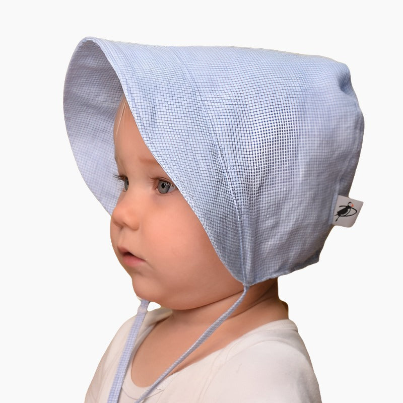 Infant Toddler Sun Protection Bonnet Linen UPF50+ Made in