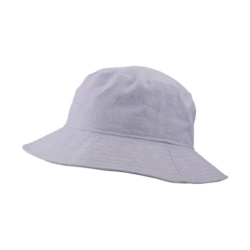 Puffin Gear Linen Canvas UPF50+ Sun Protection Crusher Hat-Made in Canada-Hydrangea