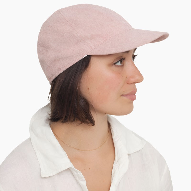 Linen Canvas Summer Ball Cap UPF50 Sun Protection Made in Canada Berry Canvas M 22.25 56.5cm 7 1 8