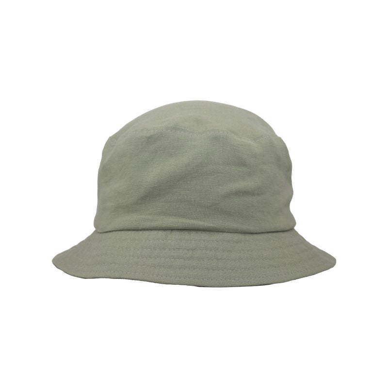 Puffin Gear Patio Linen UPF50 Sun Protection Bucket Hat-Made in Canada -Sage Green Hat