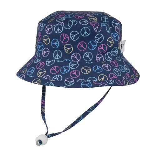peace out kids camp hat