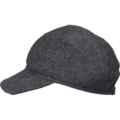Child and Toddler UPF50+ Linen Ball Cap Made in Canada by Puffin Gear-Charcoal Grey Cap