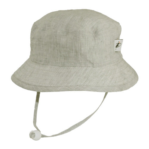 Kids Linen Camp Hat-UPF50+ Sun Protection-Made in Canada