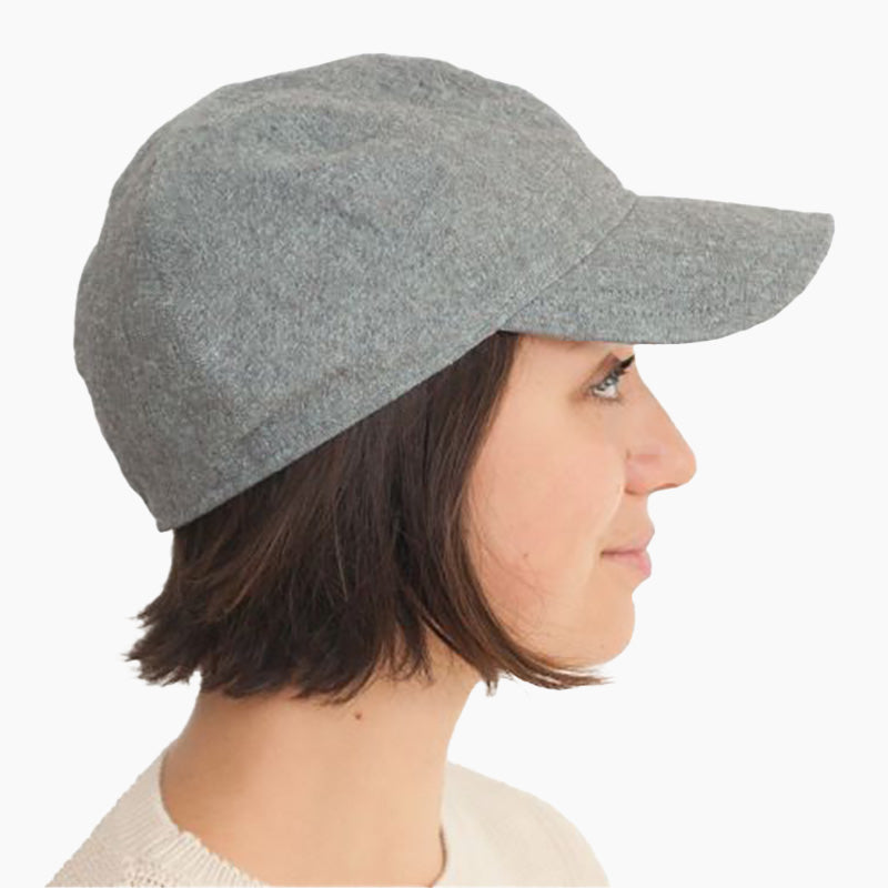 Linen Canvas Ball Cap with UPF50+ Excellent Sun Protection. Peak Shades Eyes. Made in Canada by Puffin Gear-Great hat