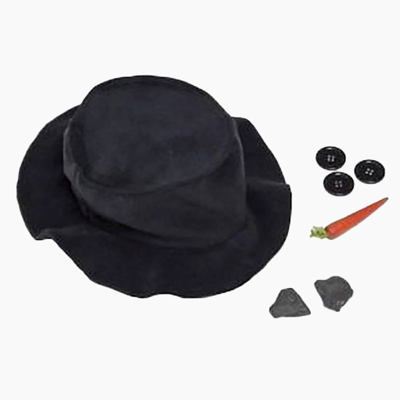 Puffin Gear Snowman Building Kit with Black Hat-Made in Canada-Snow Day Fun