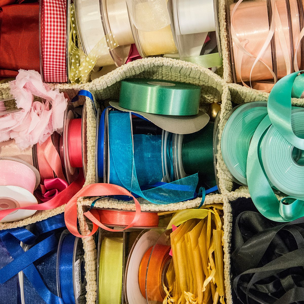 Fabric Ends and Notions at Puffin Gear Studio Shop - SALE - Thread, ribbon, elastic, beads, bells, clips, trim, and so much more - 63 Howden Road, Scarborough, ON