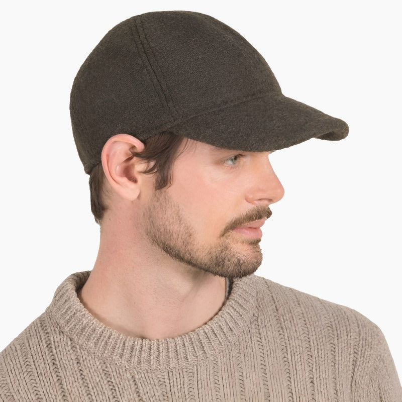 Wool Ball Cap | Boiled Wool | Made in Canada | Warm Ball Cap