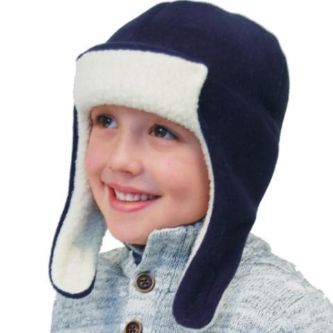 Puffin Gear Child Polartec Classic 200 Fleece Aviator Hat-Made in Canada