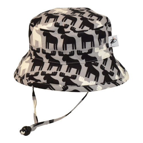 kids sun protection camp hat by Puffin Gear SALE-moose