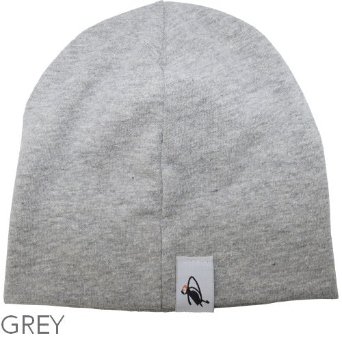 Hemp Jersey Infant Slouch Beanie-Made in Canada-Grey