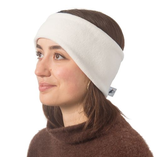 Puffin Gear Polartec Classic 200 Series Fleece Headband-Canada and US-Winter White