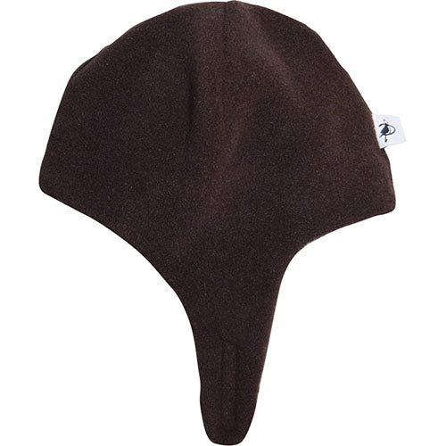Puffin Gear Polartec Classic 200 Fleece Kids Snowball Hat with Chinwrap Closure-Made in Canada-Cocoa