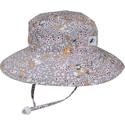 Puffin Gear UPF50 Sun Protection Kids Wide Brim Sunbaby Hat-SALE-Meadow