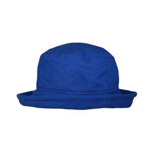 Puffin Gear Clothesline Linen UPF50 Sun Protection Slouch Hat-Made in Canada-Royal Blue