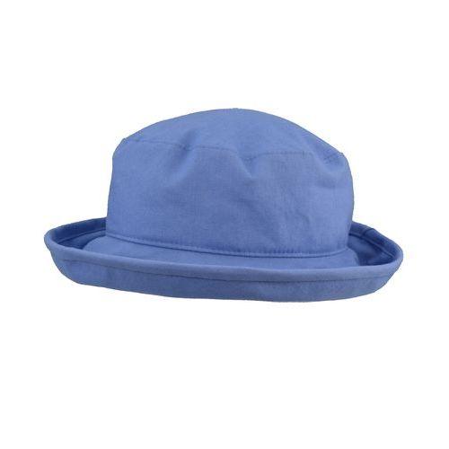 Puffin Gear Clothesline Linen UPF50 Sun Protection Slouch Hat-Made in Canada-Cornflower