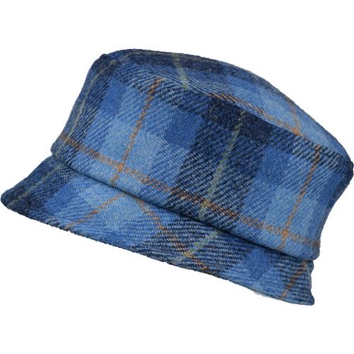 Puffin Gear Harris Tweed Stroll Pillbox Hat-Made in Canada-Loch Plaid