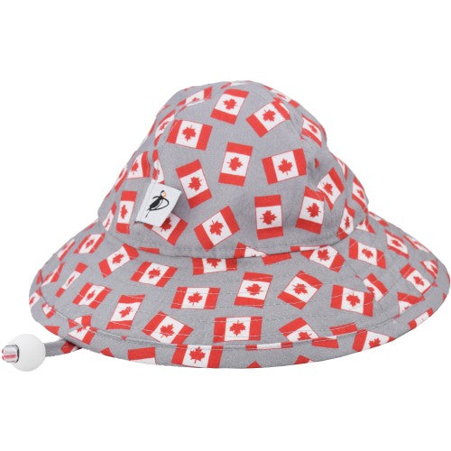 infant UPF50+ sun hat - canada flag
