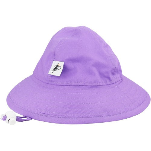 Puffin Gear Infant Organic Cotton UPF50+ Sun Protection Sunbeam Hat-Lavender