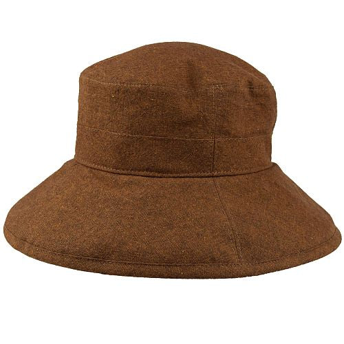 rich nutmeg colour garden hat for fall-upf50 sun protection