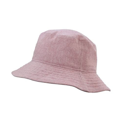 Puffin Gear Linen Canvas UPF50+ Sun Protection Crusher Hat-Made in Canada-Berry