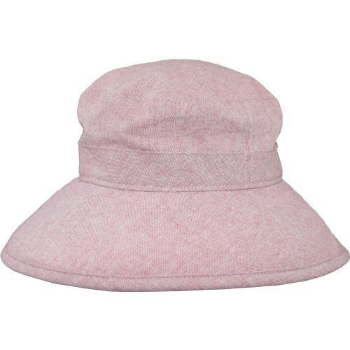 Puffin Gear Linen Canvas UPF50 Sun Protection Garden Hat-Berry
