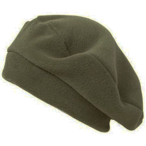 Puffin Gear Polartec Classic 200 Series Fleece Beret-Made in Canada-Olive
