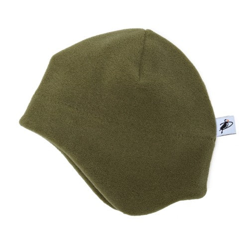 Puffin Gear Polartec Classic 200 Fleece Blizzard Hat-Canada and US-Olive