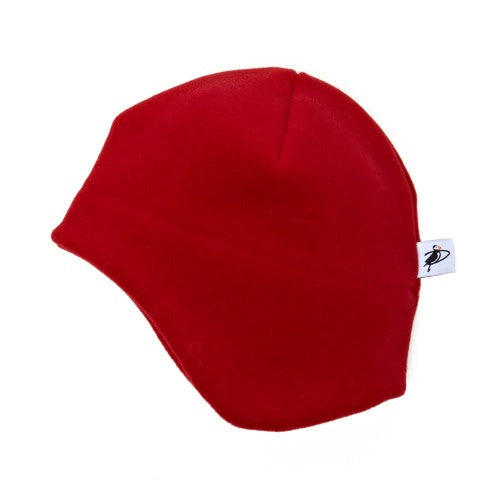 Puffin Gear Polartec Classic 200 Fleece Blizzard Hat-Canada and US-Red