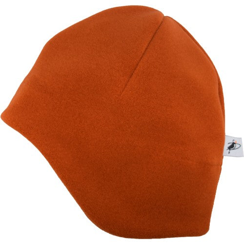 Puffin Gear Polartec Classic 300 Serie Fleece Blizzard Hat-Made In Canada-Harvest Orange