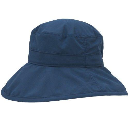Puffin Gear UPF50+ Sun Protection Nylon Wide Brim Afternoon Hat-Made in Canada-Navy