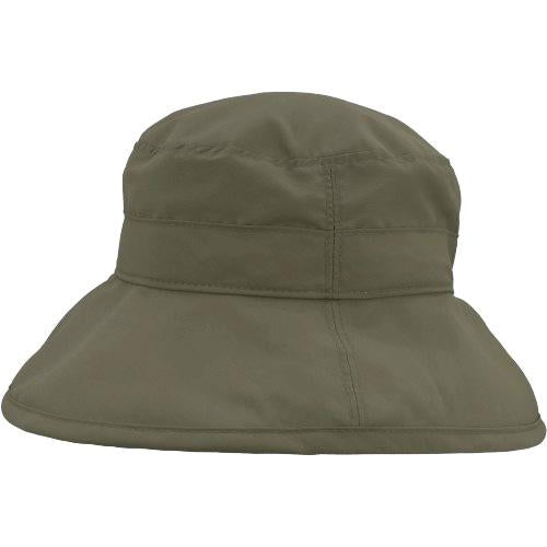 Puffin Gear UPF50+ Sun Protection Nylon Wide Brim Afternoon Hat-Made in Canada-Olive