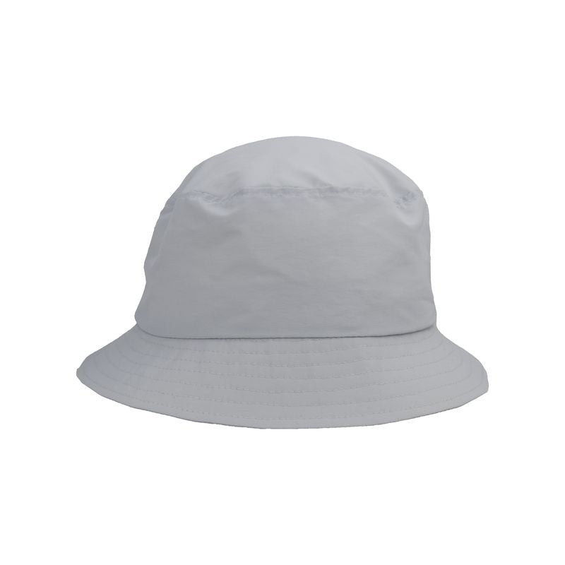 Pebble Grey Solar Nylon Bucket Hat-Quick dry-upf50 sun protection-made in canada by puffin gear