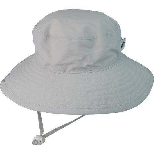Puffin Gear UPF50+ Sun Protection Wide Brim Child Hat-Solar Nylon-Made in Canada-Pebble