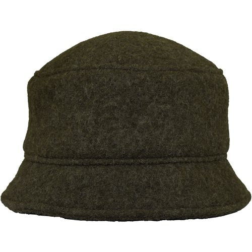 Puffin Gear Tilburg Boiled Wool Bucket Hat-Made in Canada-Forest