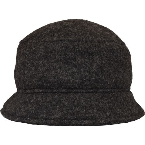 Puffin Gear Tilburg Boiled Wool Bucket Hat-Made in Canada-Slate Grey